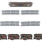 HAG 25 010-31 HO Scale SBB Ae 6/6 Panzerzug Camouflaged Military Train Set LN/Box