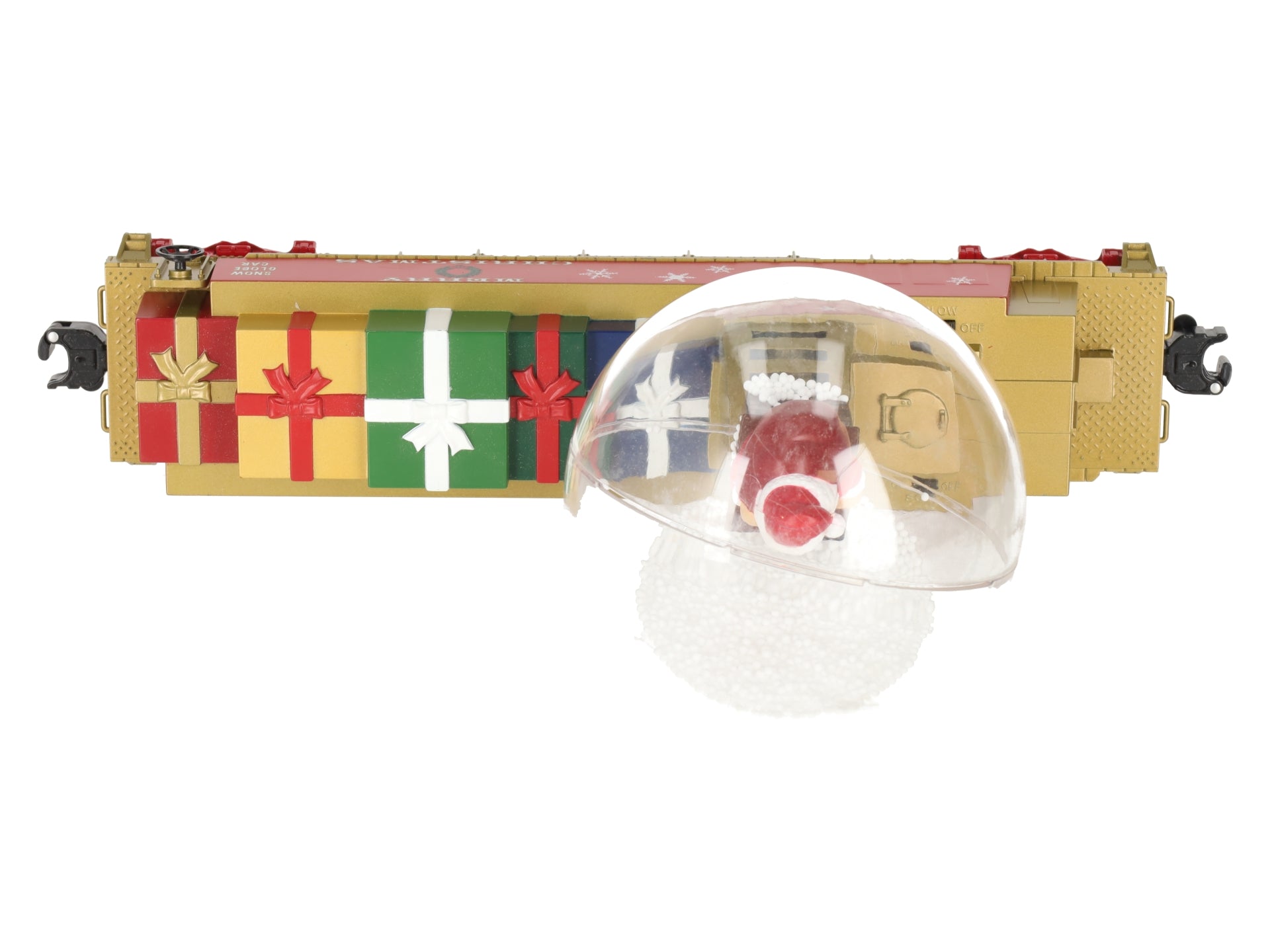 Lionel 6-37035 O Scale Santa's Operating Snow Globe Car EX