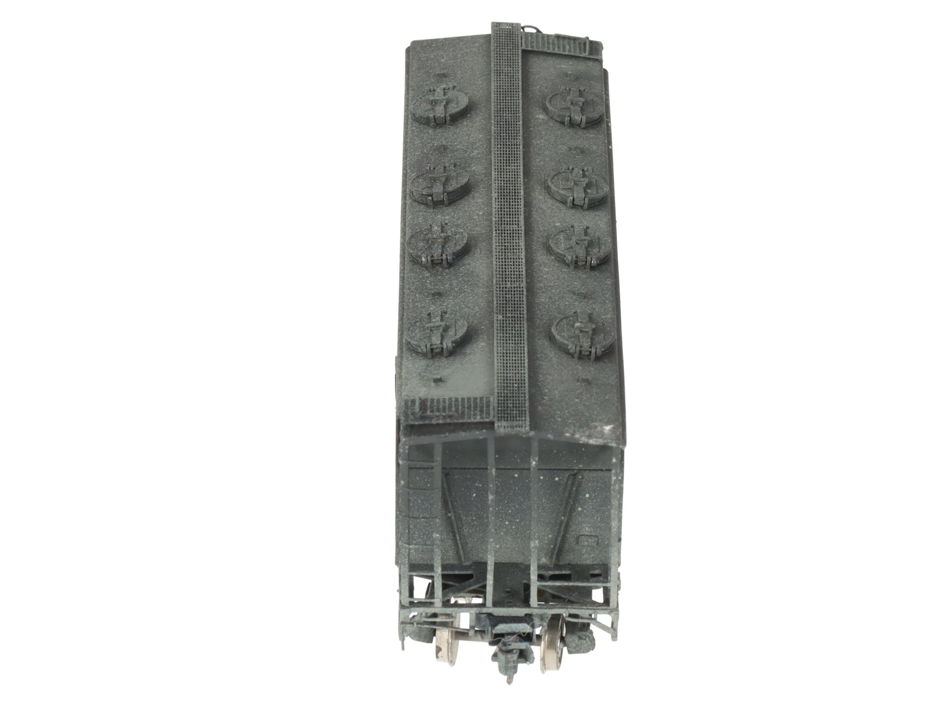 Overland 3219 HO BRASS TH&B Slab Side Covered Hopper #2854 - Painted