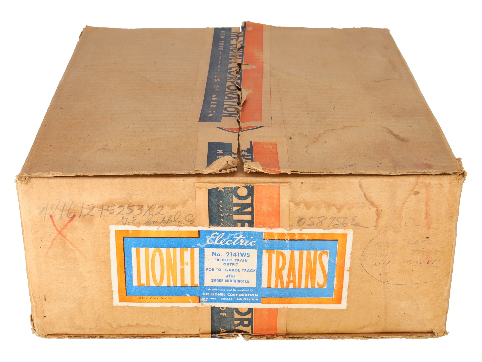 Lionel 2141WS O 671 Freight Set 2671W, 3451/3461, 3462/3472, 2456/6456, 2357 VG/Box