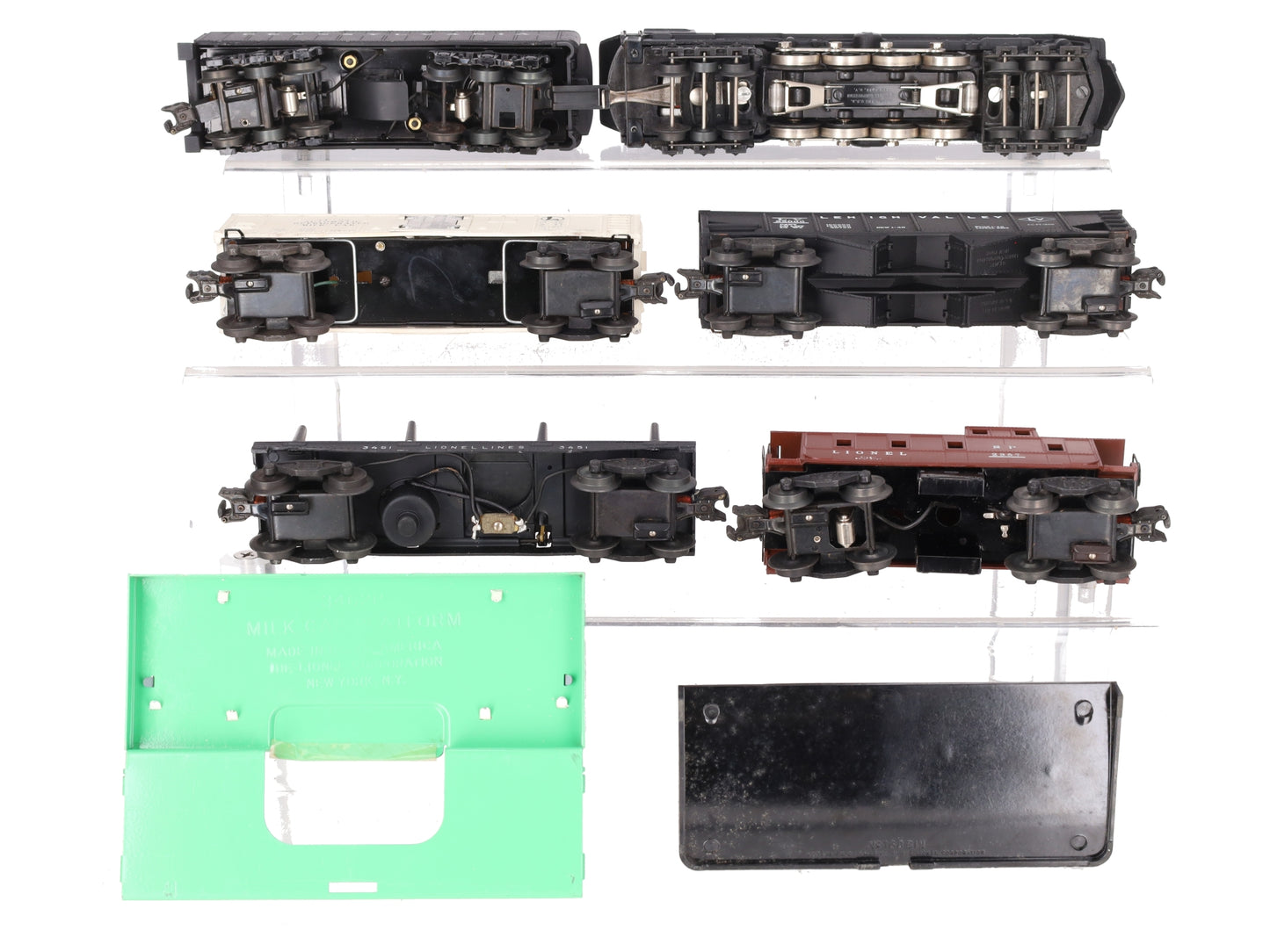 Lionel 2141WS O 671 Freight Set 2671W, 3451/3461, 3462/3472, 2456/6456, 2357 VG/Box