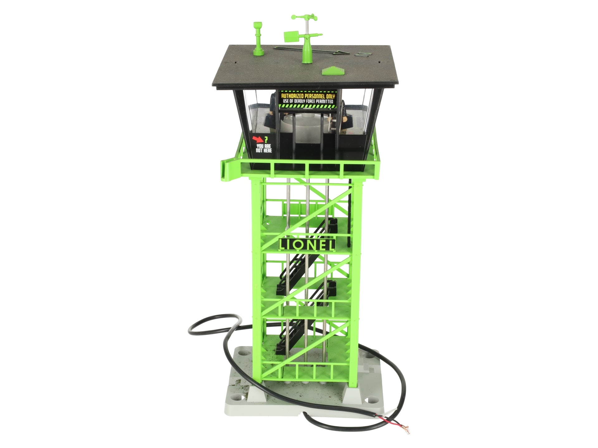 Lionel 2029200 O Gauge Area 51 Search Tower VG
