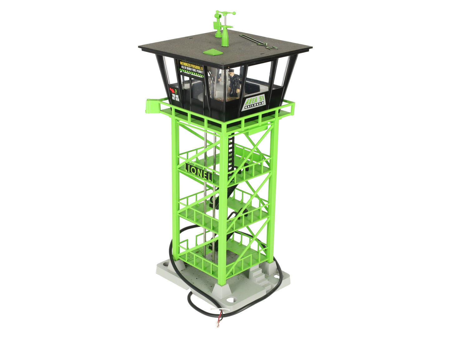 Lionel 2029200 O Gauge Area 51 Search Tower VG