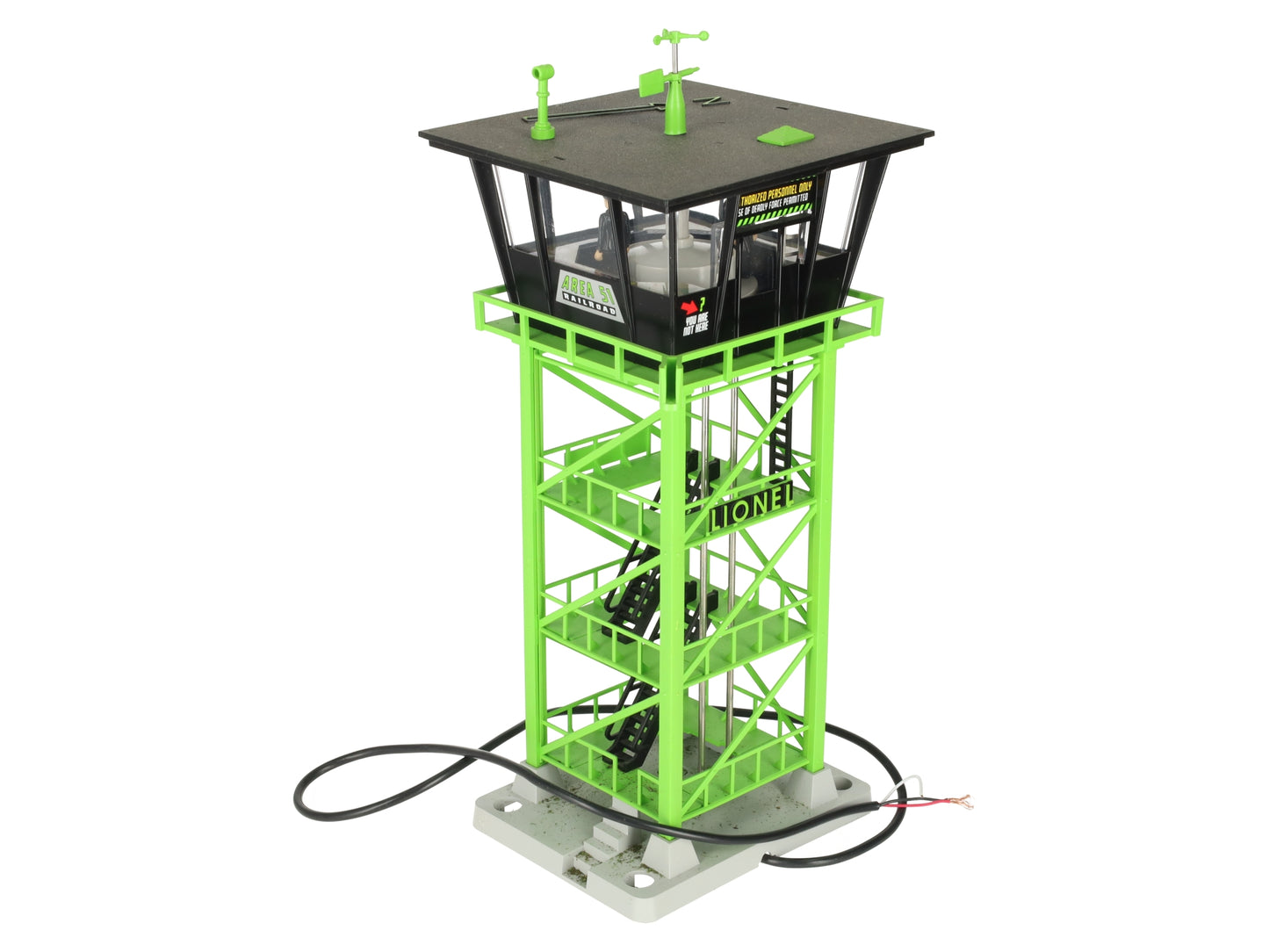 Lionel 2029200 O Gauge Area 51 Search Tower VG