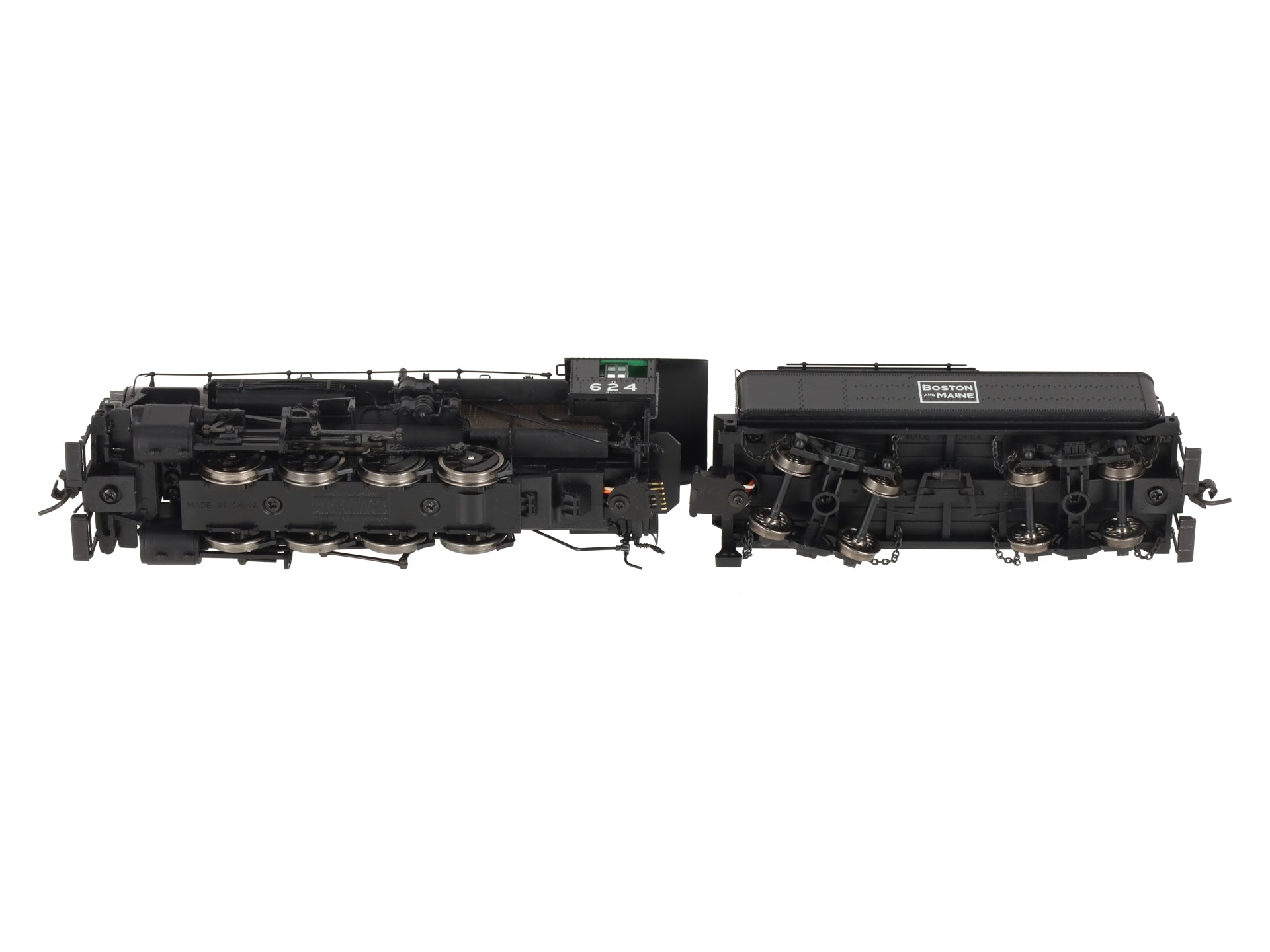 Proto 2000 23305 HO Gauge Boston & Maine USRA 0-8-0 Steam Locomotive #624 EX/Box