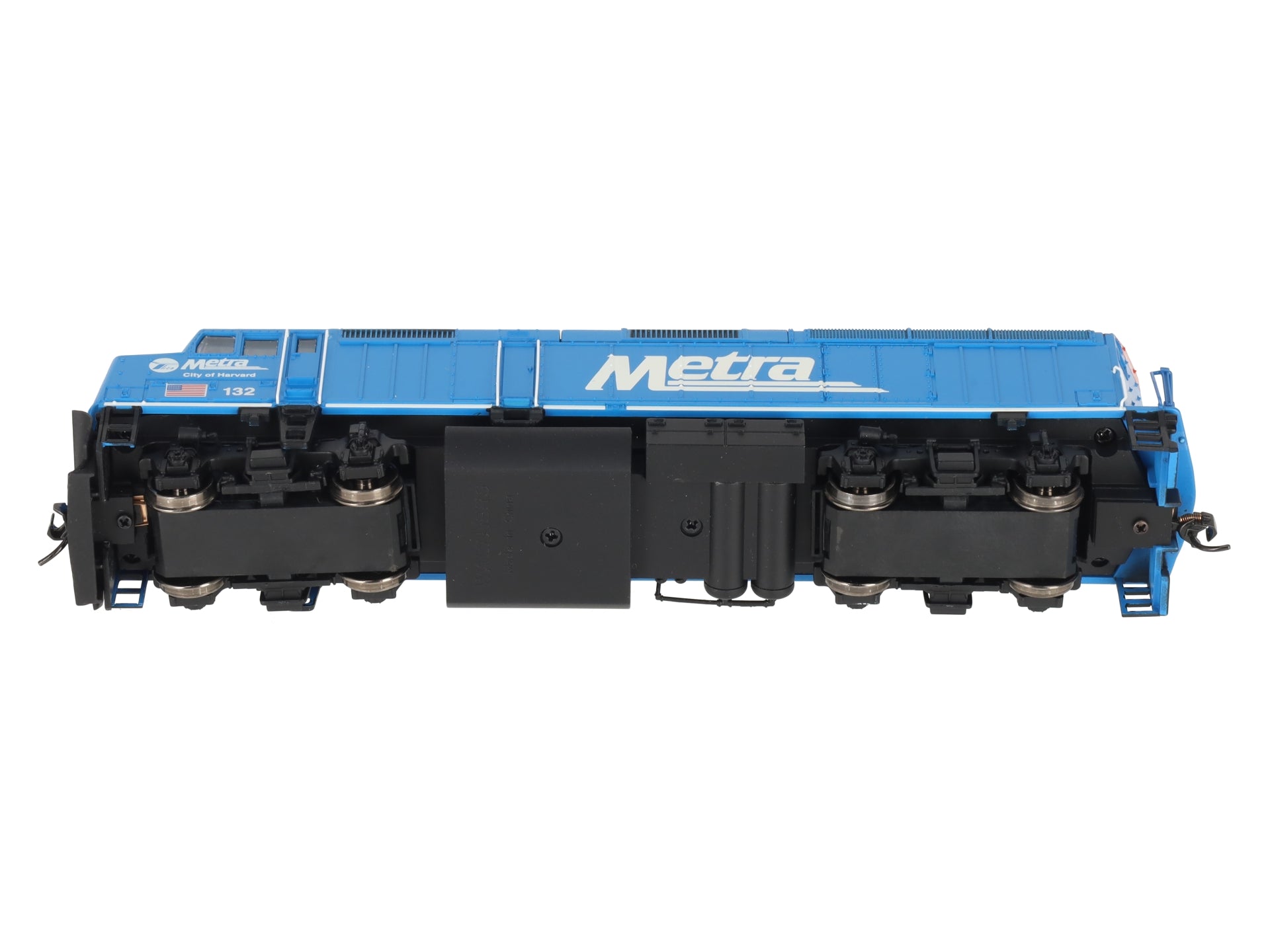 Walthers 910-19460 HO Scale Metra EMD F40PH Locomotive w/Sound & DCC #132 LN/Box