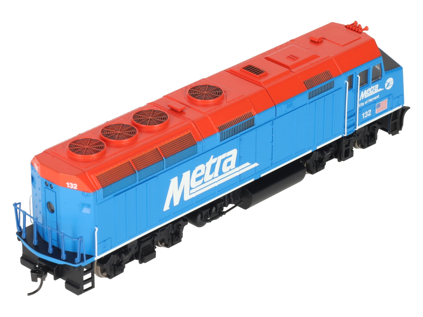 Walthers 910-19460 HO Scale Metra EMD F40PH Locomotive w/Sound & DCC #132 LN/Box