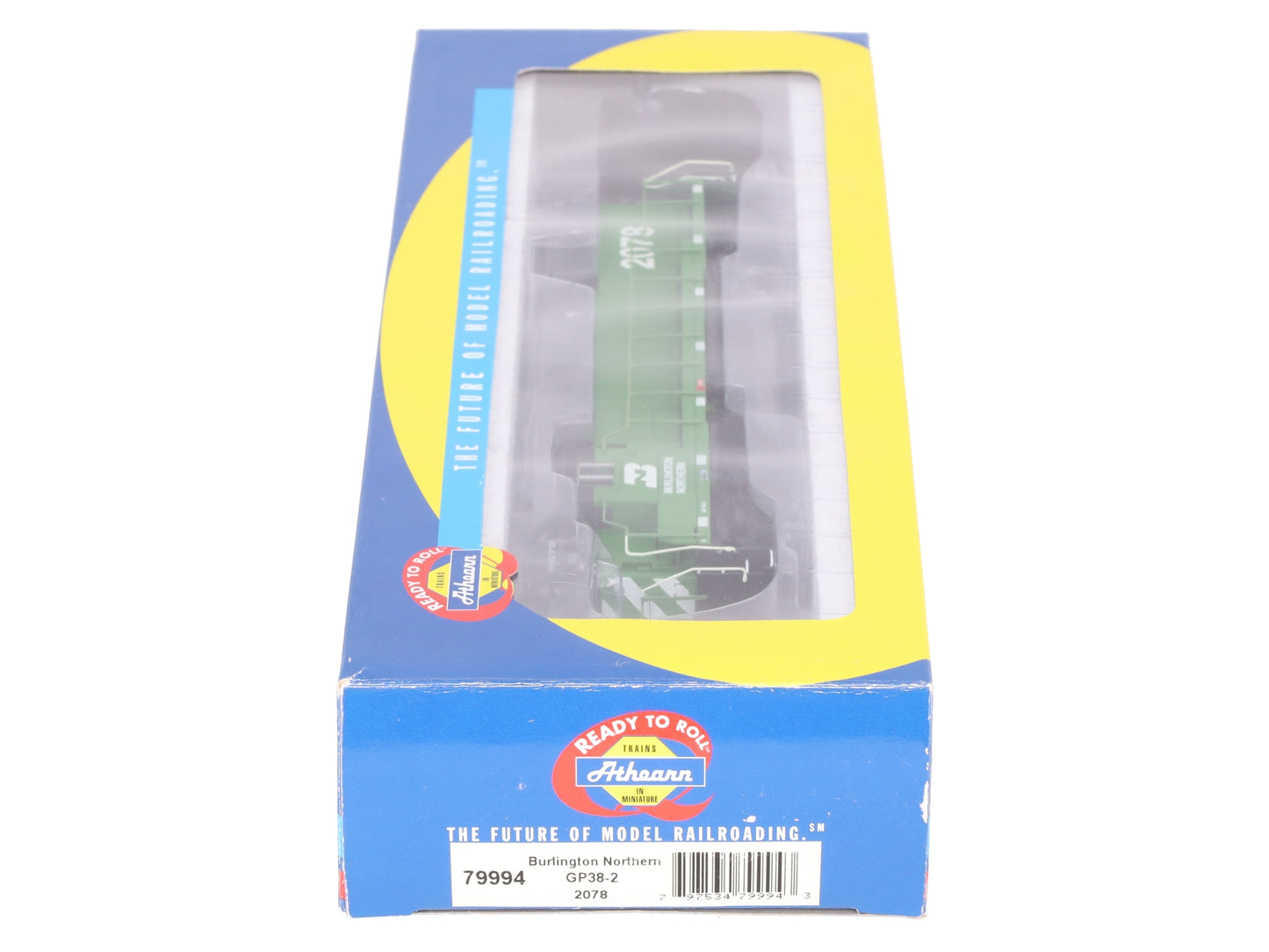 Athearn 79994 HO Scale Burlington Northern GP38-2 Diesel Locomotive #2078 LN/Box