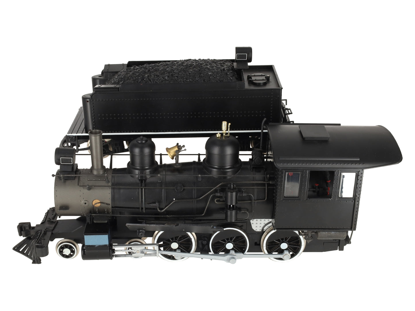 Bachmann 81099 G Scale Unlettered 4-6-0 Steam Locomotive & Tender VG