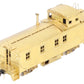 Pecos River Brass HO Scale BRASS Santa Fe Wood Caboose - 1950's Version EX/Box