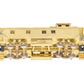 Pecos River Brass HO Scale BRASS Santa Fe Wood Caboose - 1950's Version EX/Box