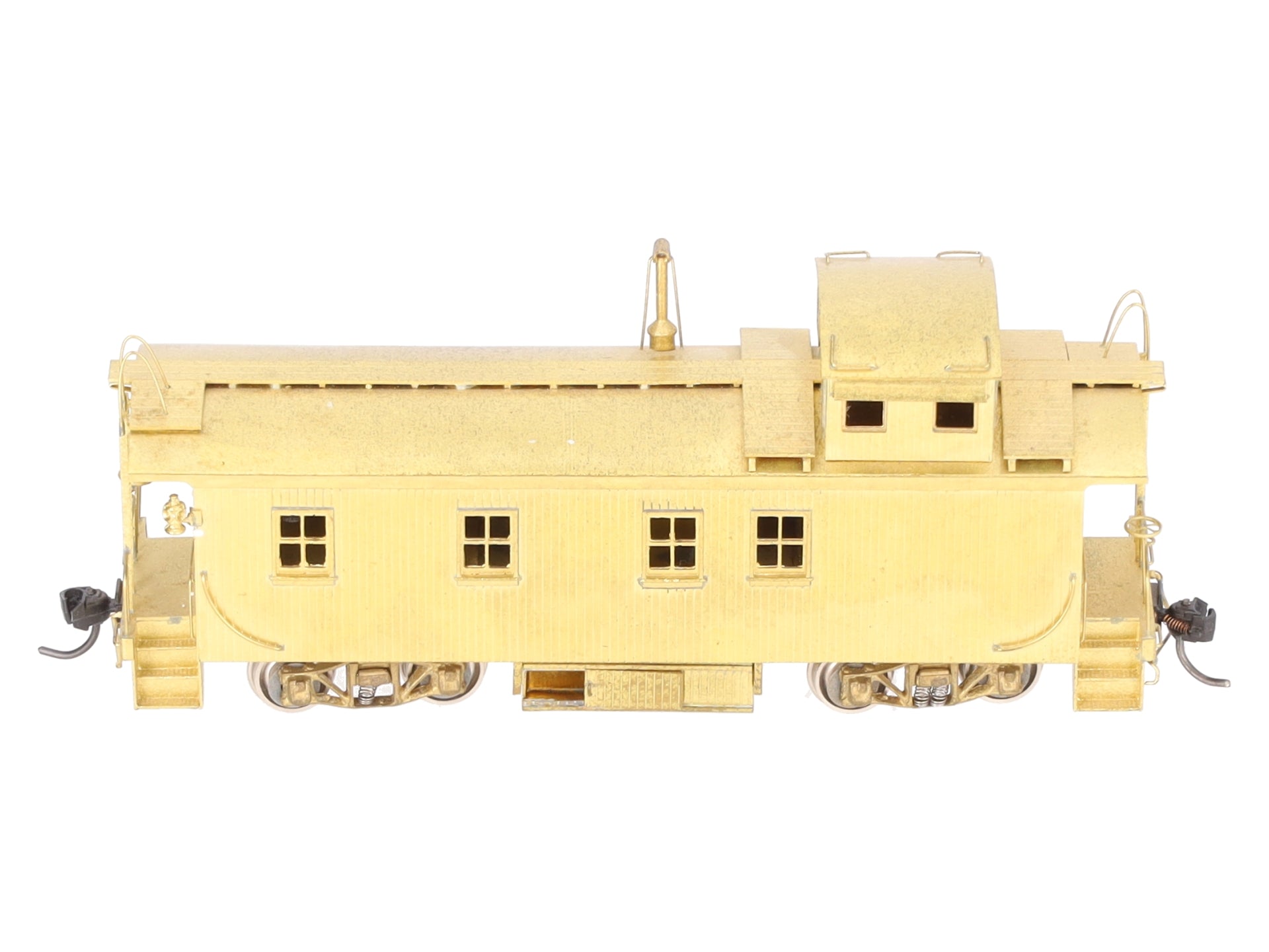 Pecos River Brass HO Scale BRASS Santa Fe Wood Caboose - 1950's Version EX/Box