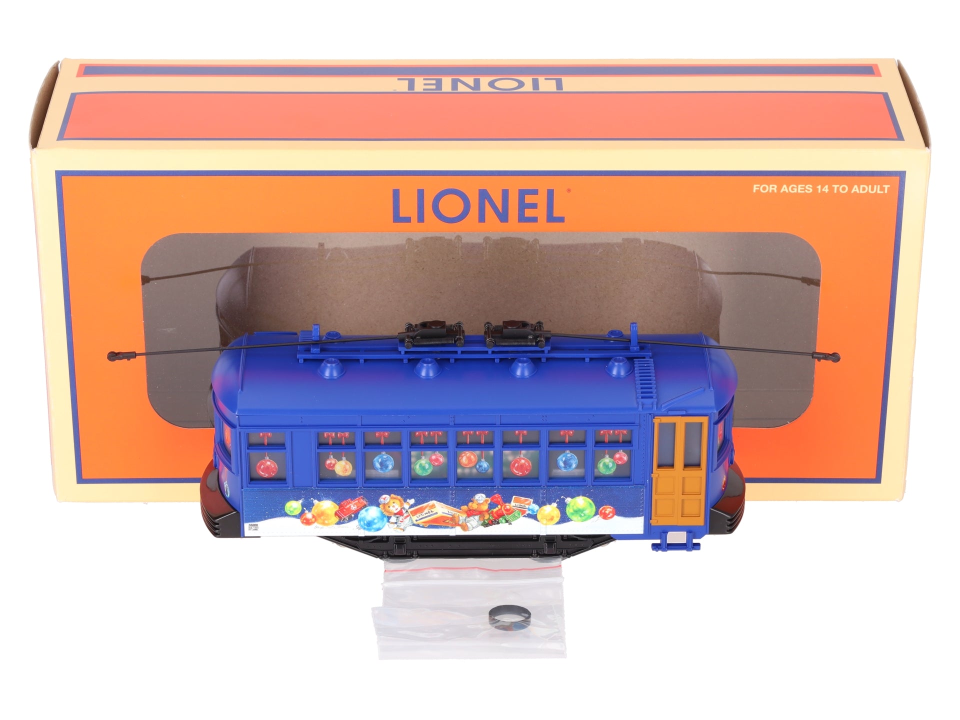 Lionel 2335060 O Angela Trotta Thomas Christmas Trolley LN/Box
