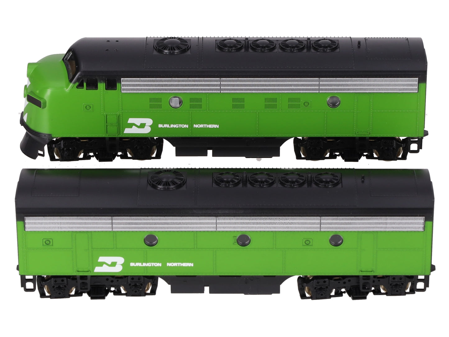 Stewart 5911 HO Scale Burlington Northern EMD F9 A/B Diesel Locomotive Set LN/Box