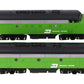 Stewart 5911 HO Scale Burlington Northern EMD F9 A/B Diesel Locomotive Set LN/Box