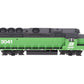 Roundhouse 18240 HO Burlington Northern GP40-2 Diesel Locomotive #3041 LN/Box