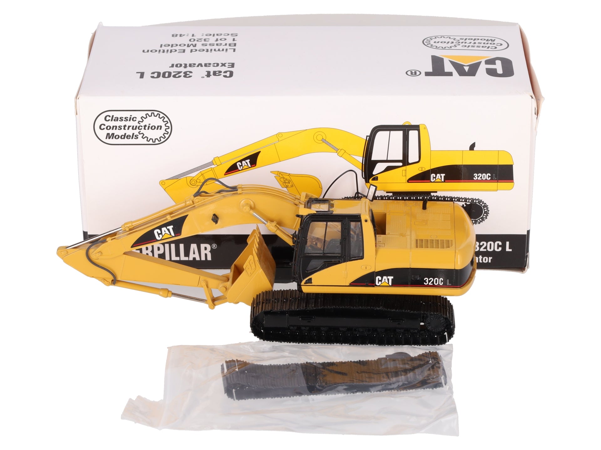 CCM 246 1:48 Scale Diecast CAT 320C L Excavator VG/Box