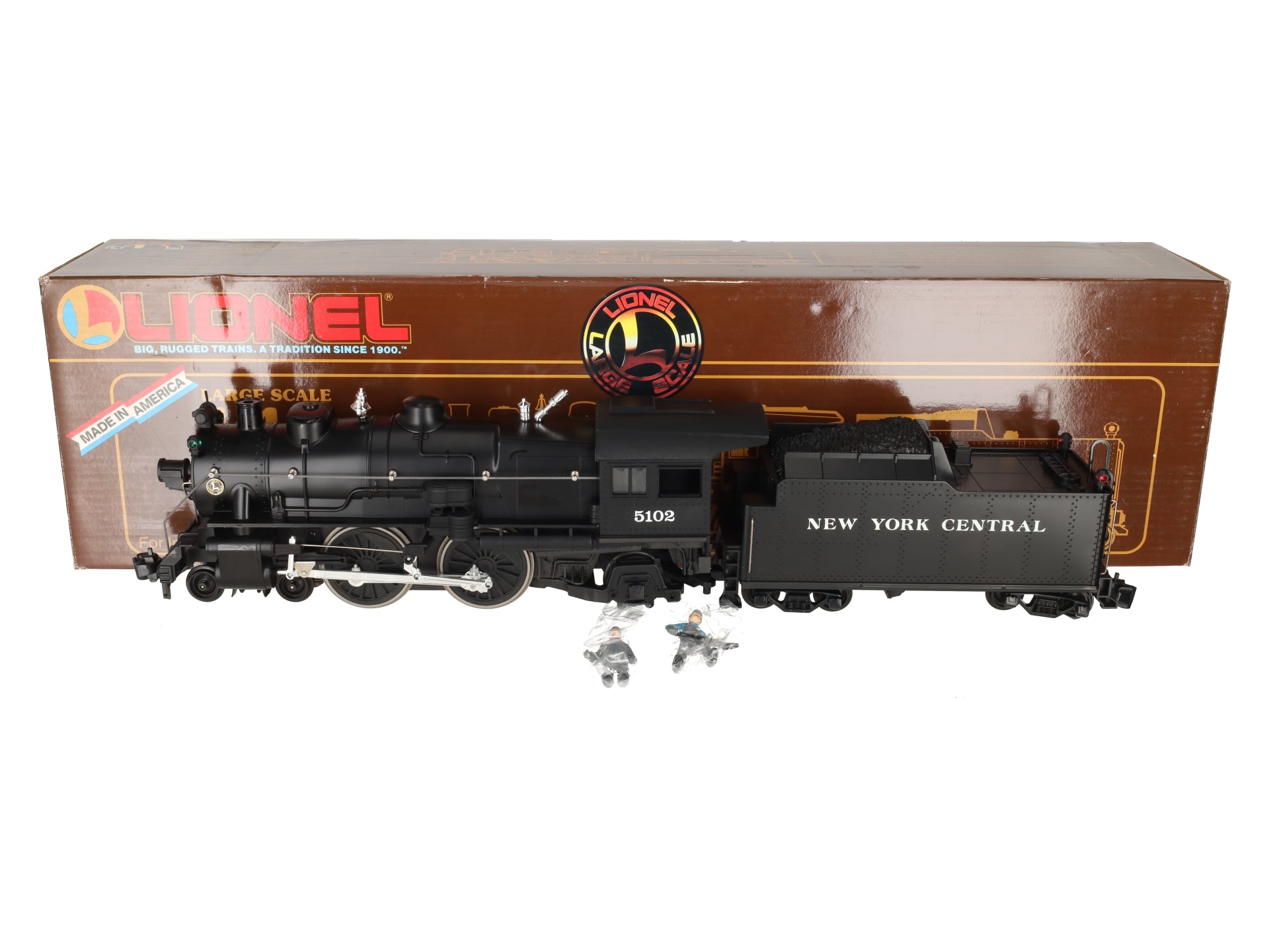Lionel 8-85102 G Scale New York Central 4-4-2 Steam Locomotive & Tender #5102 EX/Box