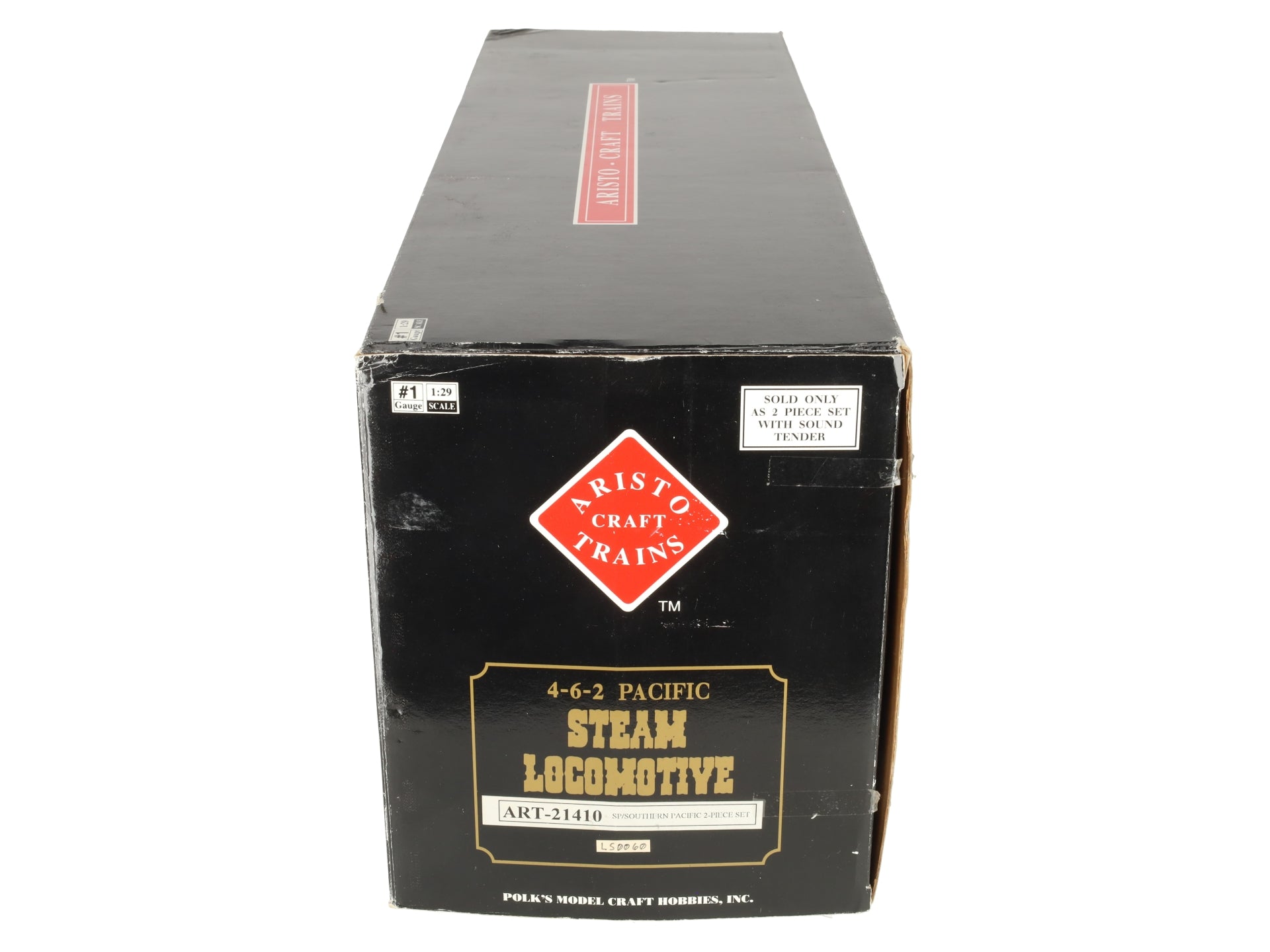 Aristo-Craft 21410 G Southern Pacific 4-6-2 Steam Locomotive Only w/ Sound #2410 EX/Box