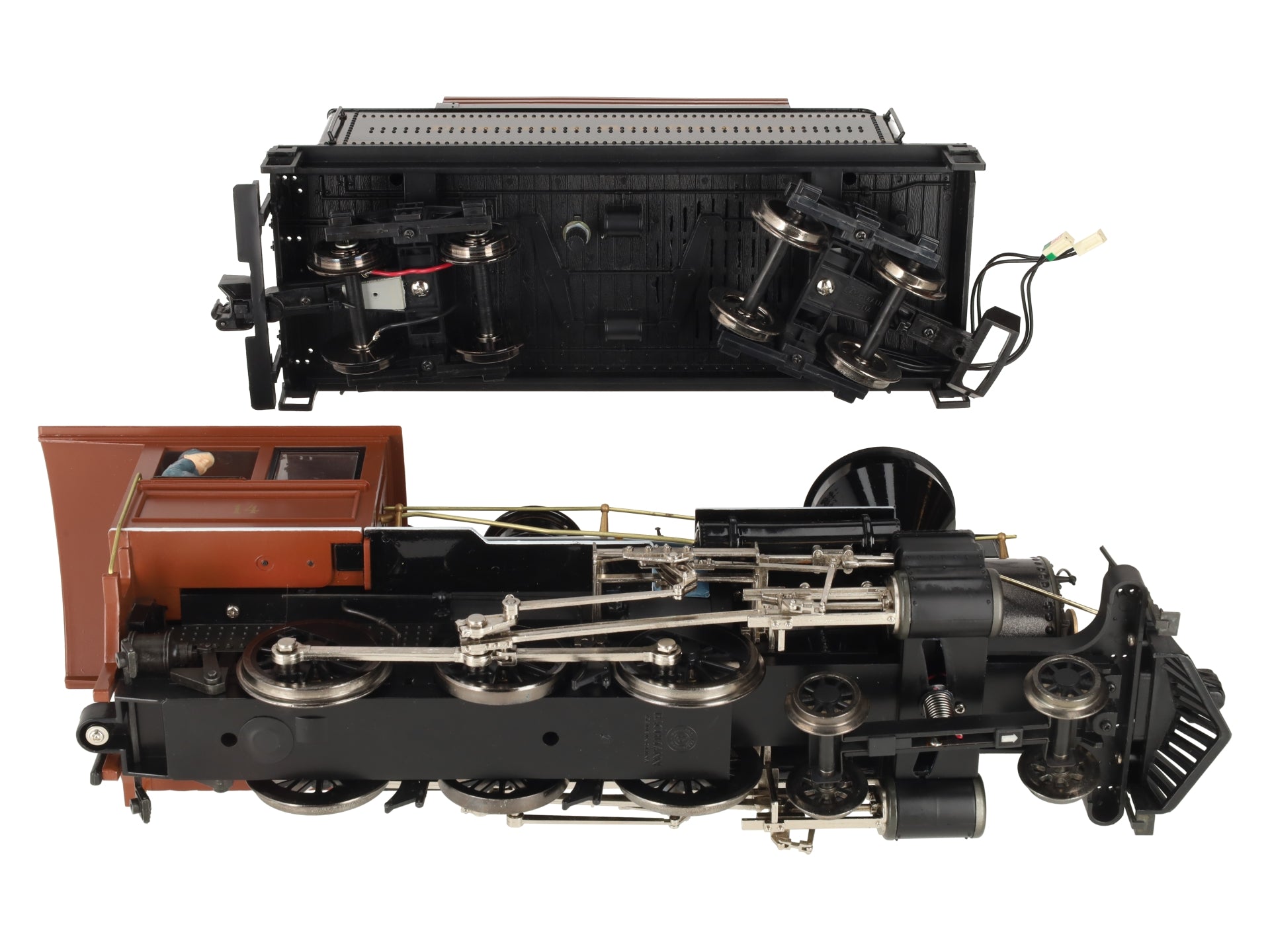 Bachmann 31499 G Denver & Rio Grande Western 4-6-0 Steam Locomotive & Tender #14 EX/Box