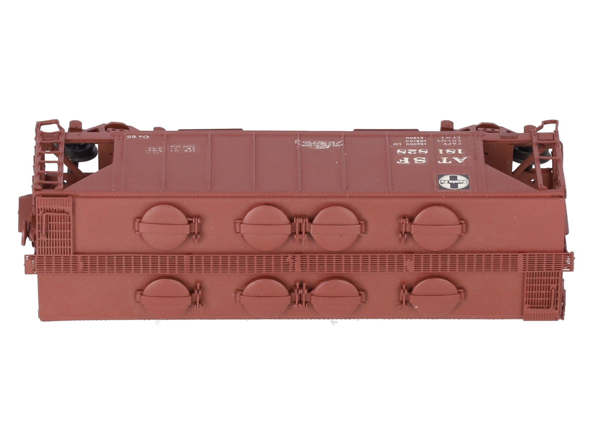 Pecos River Brass 2606 Custom Painted ATSF 34' Covered Hopper #181828/Box
