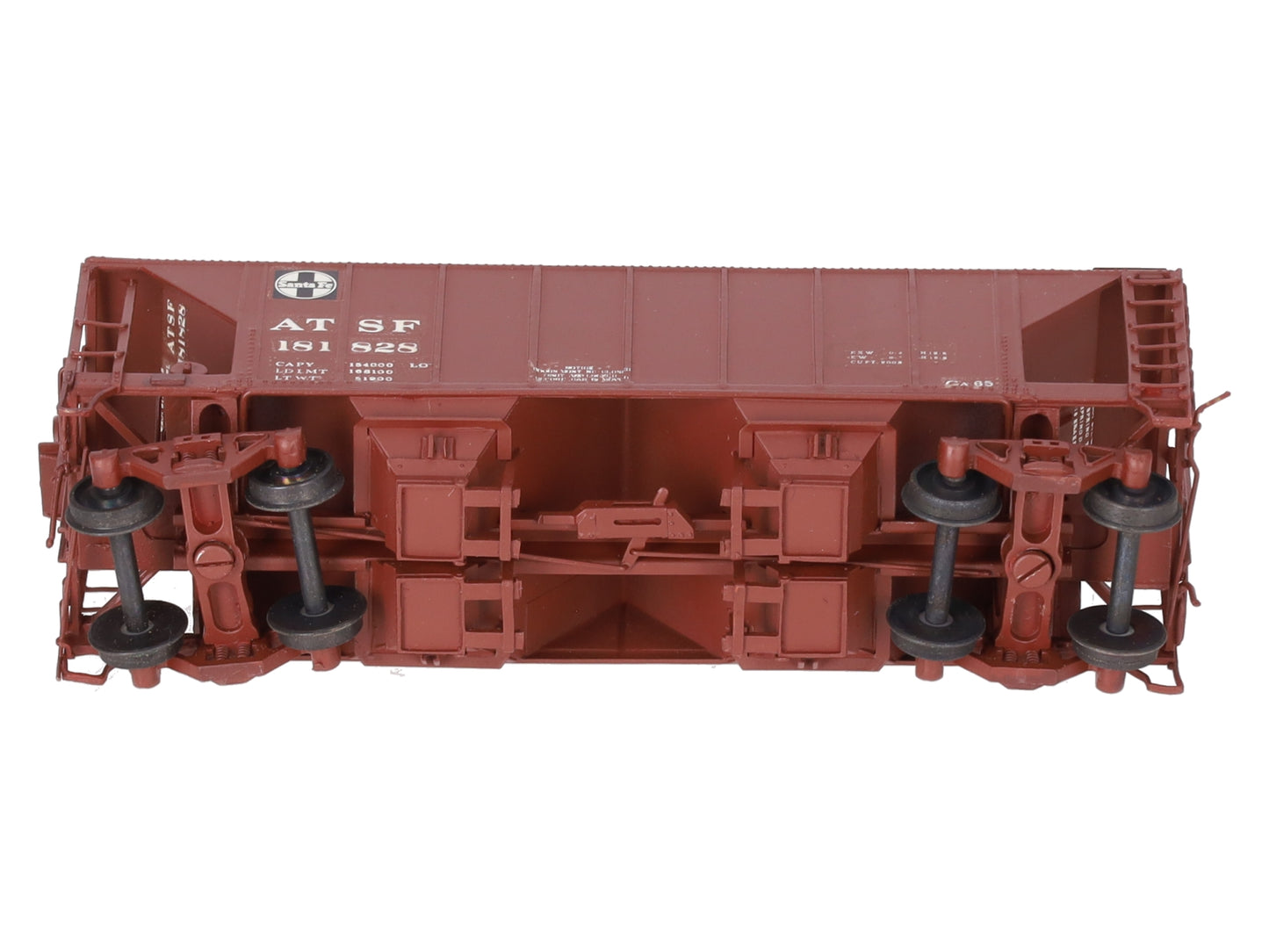 Pecos River Brass 2606 Custom Painted ATSF 34' Covered Hopper #181828/Box