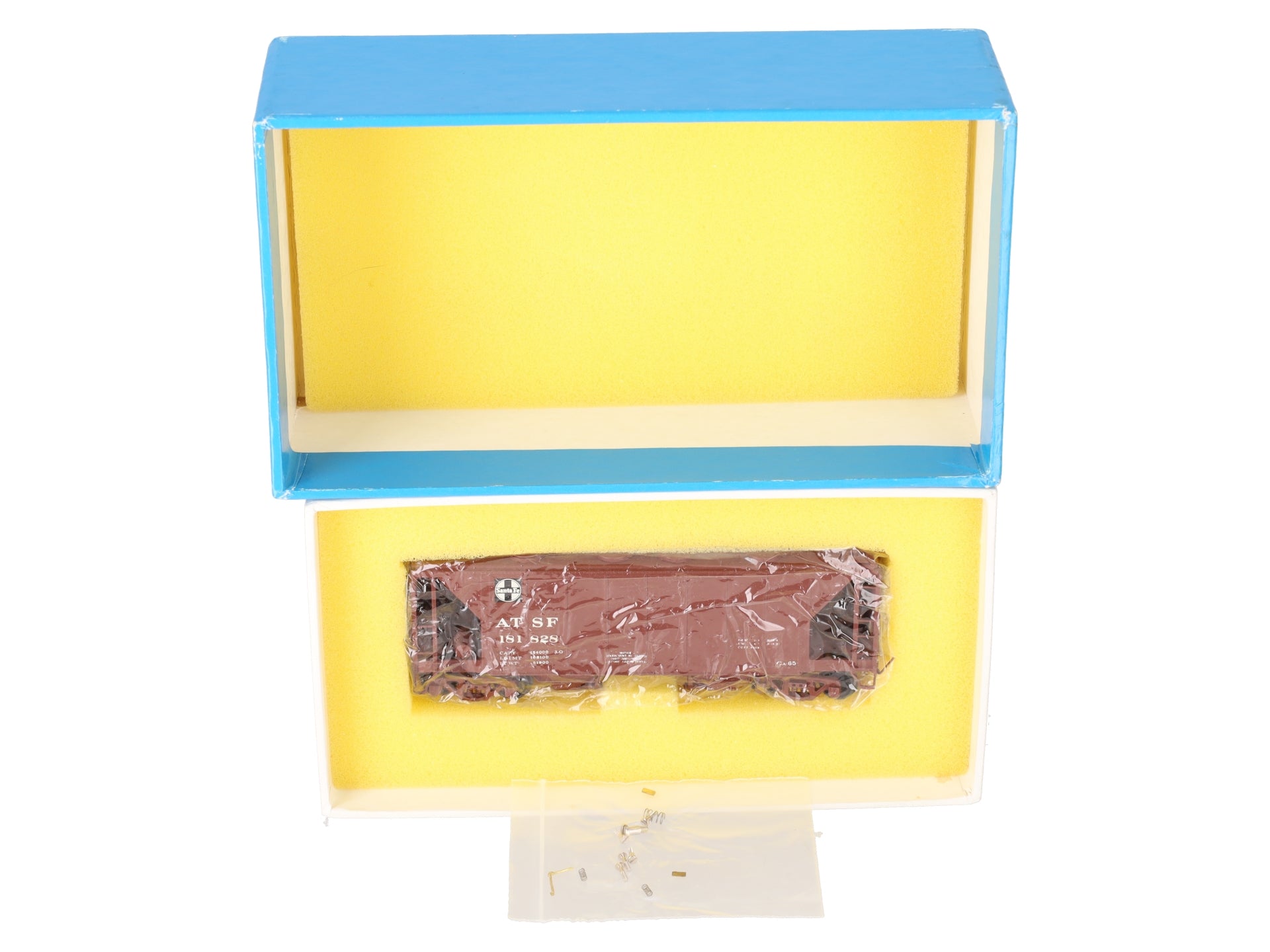 Pecos River Brass 2606 Custom Painted ATSF 34' Covered Hopper #181828/Box