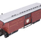 LGB 33840 G Sandy River & Rangeley Lakes Baggage Car #8 w/ Metal Wheels & Lights LN/Box