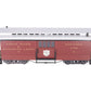 LGB 33840 G Sandy River & Rangeley Lakes Baggage Car #8 w/ Metal Wheels & Lights LN/Box