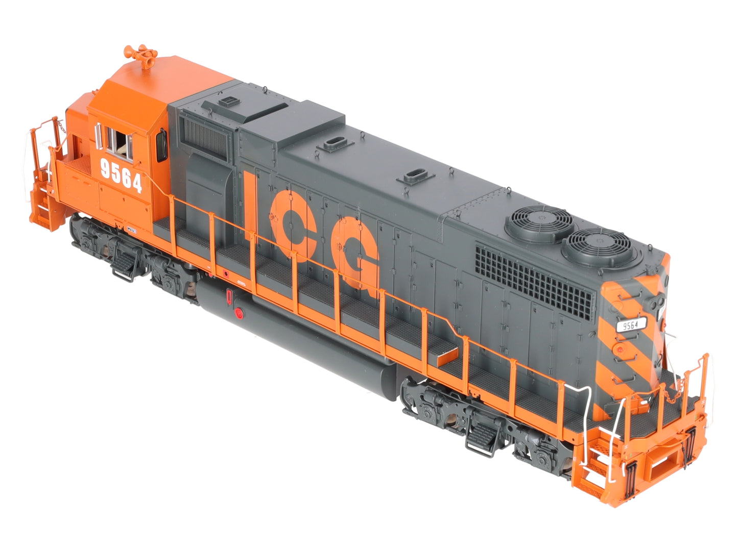 MTH 22-21308-2 O Illinois Central Gulf GP38-2 Diesel Loco w/Proto-Sound 3.0 LN/Box