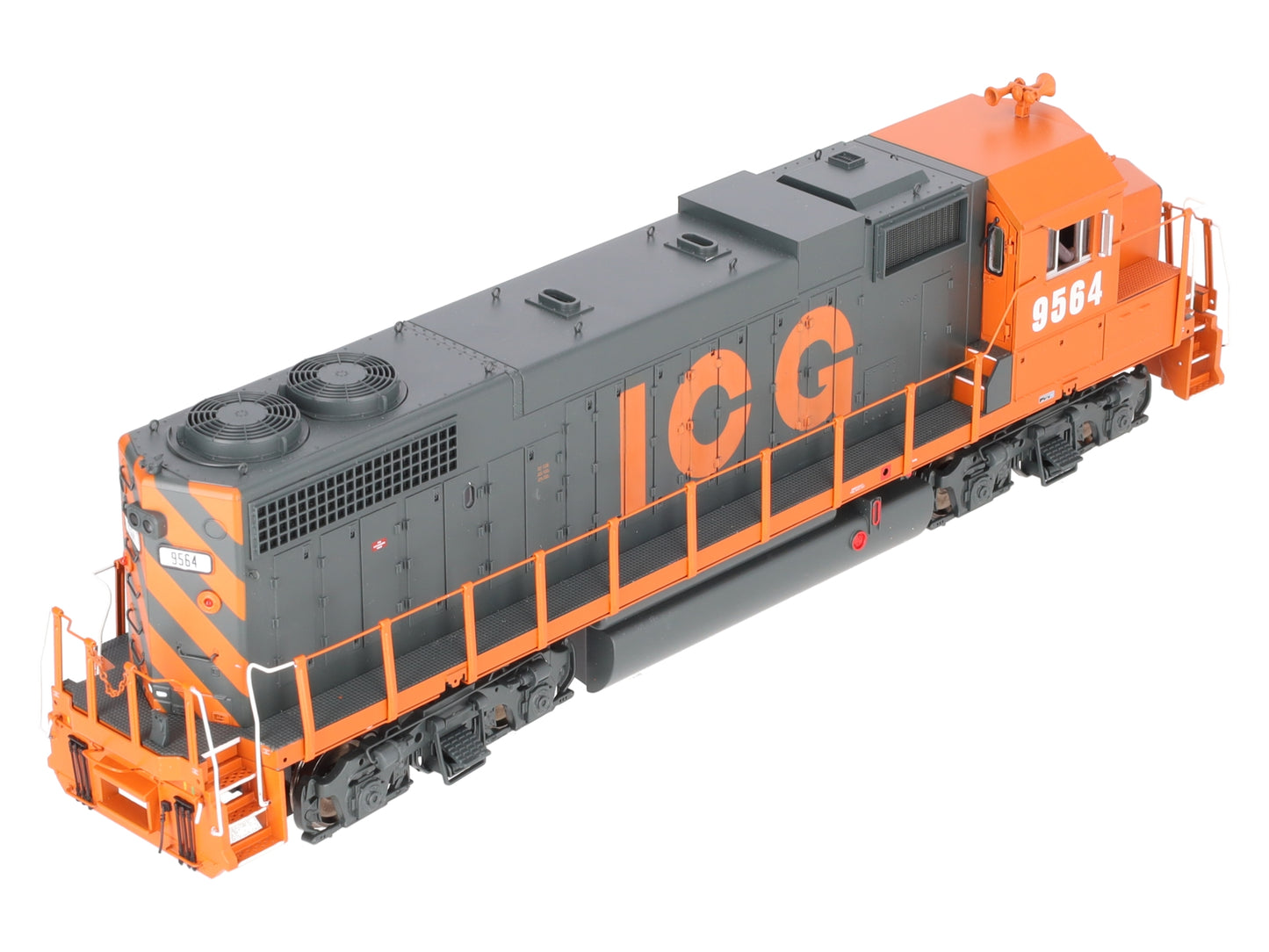 MTH 22-21308-2 O Illinois Central Gulf GP38-2 Diesel Loco w/Proto-Sound 3.0 LN/Box