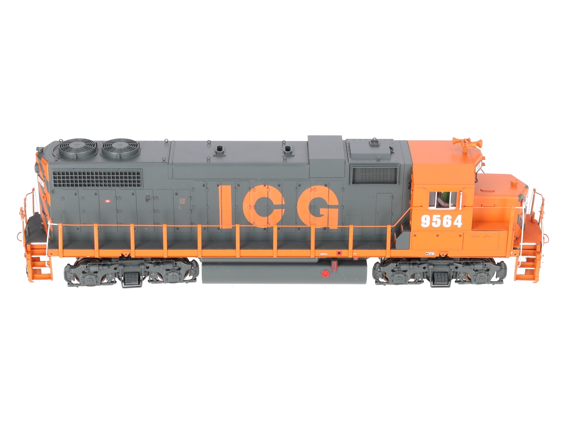 MTH 22-21308-2 O Illinois Central Gulf GP38-2 Diesel Loco w/Proto-Sound 3.0 LN/Box