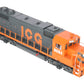 MTH 22-21308-2 O Illinois Central Gulf GP38-2 Diesel Loco w/Proto-Sound 3.0 LN/Box
