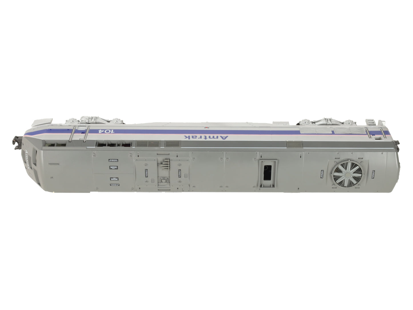 MTH 20-2229-1 O Gauge Amtrak 5-Stripe Genesis Diesel Engine w/PS2 #104 EX