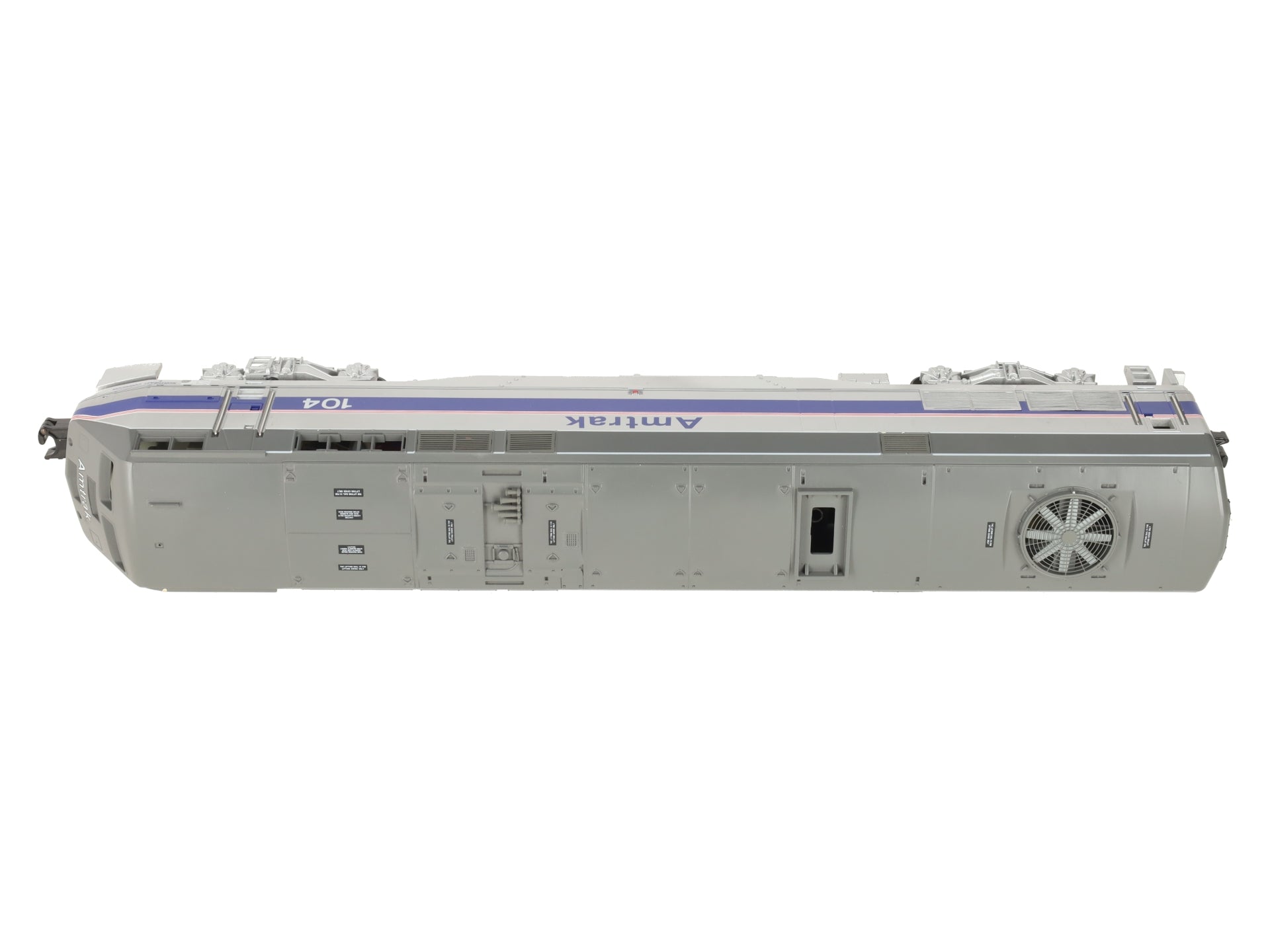 MTH 20-2229-1 O Gauge Amtrak 5-Stripe Genesis Diesel Engine w/PS2 #104 EX