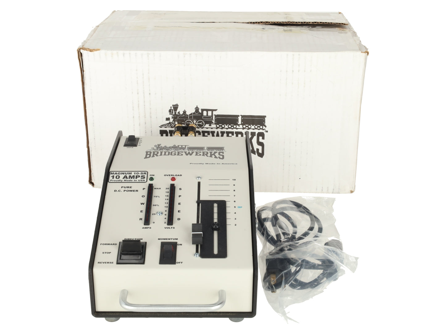 Bridgewerks 10SR G Scale 10 Amp One Track Power Pack Controller EX/Box