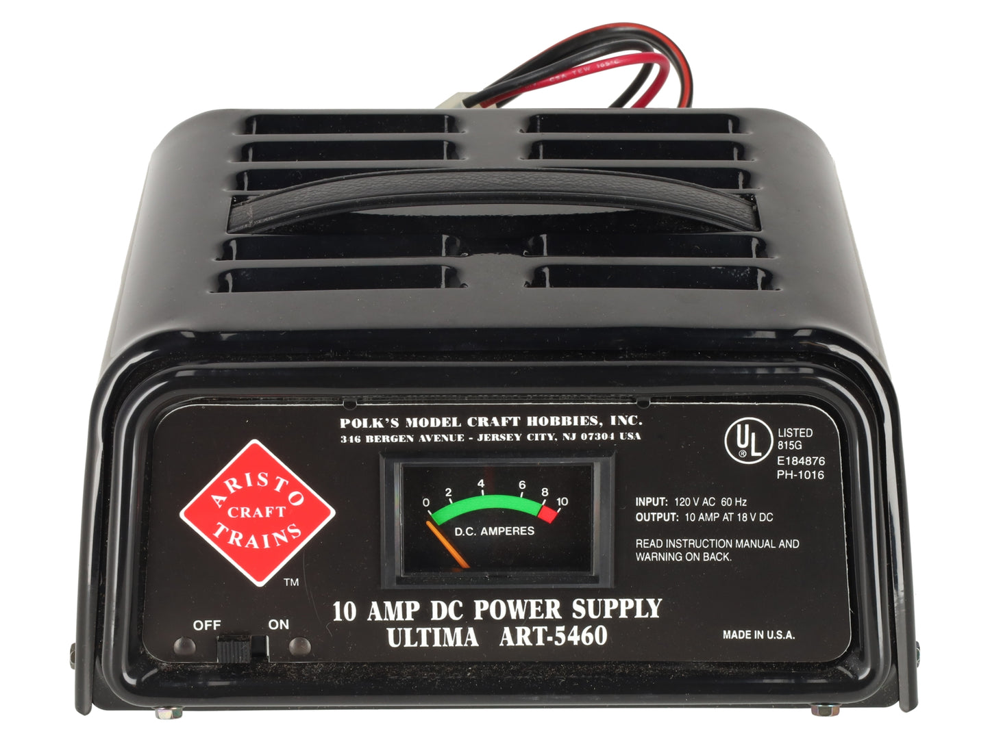 Aristo-Craft 5460 G Scale 10A Power Supply EX