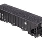 USA Trains R14023 G B&O 70-Ton 3-Bay Coal Hopper with Coal Load #64392 LN/Box