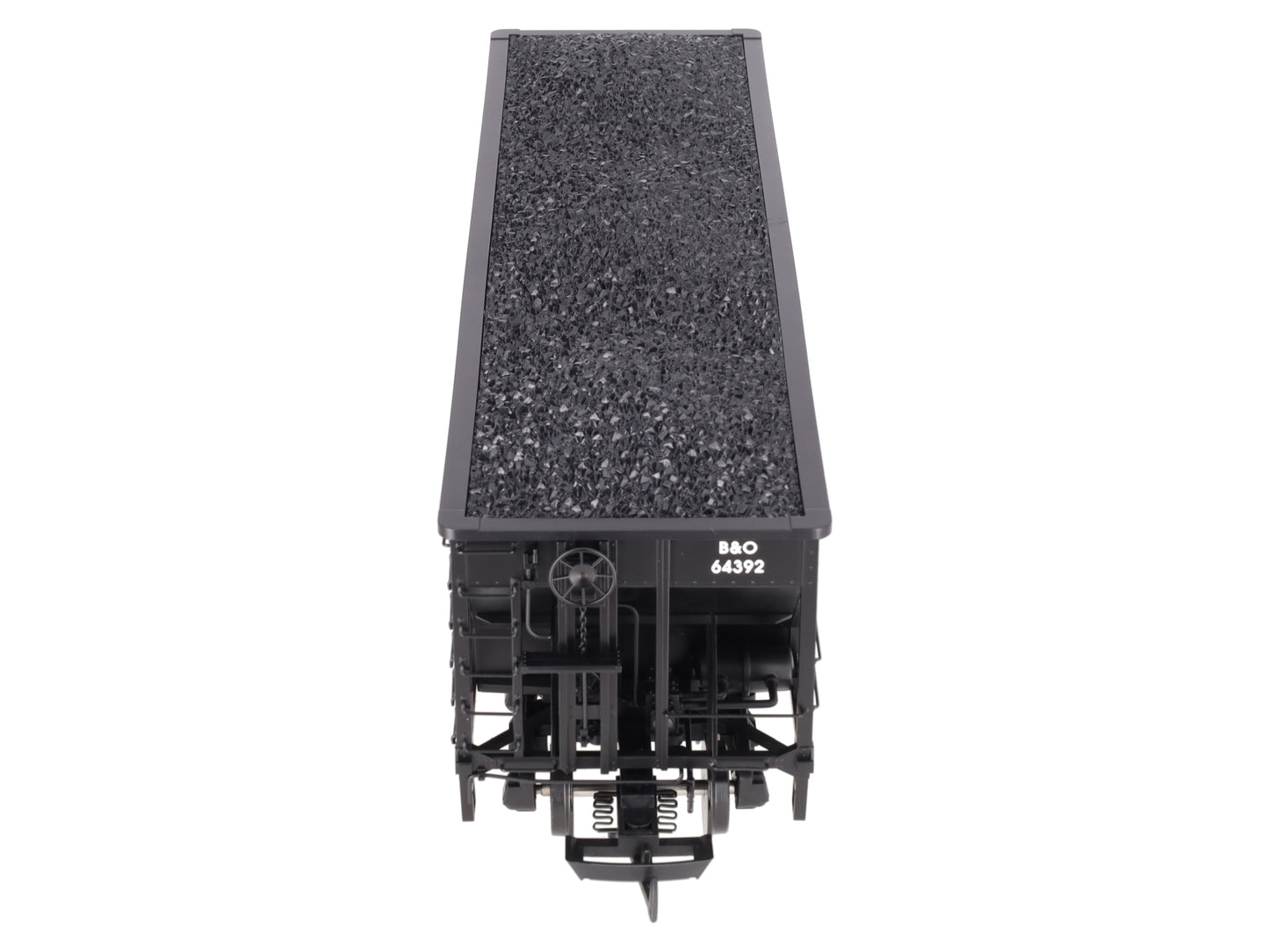 USA Trains R14023 G B&O 70-Ton 3-Bay Coal Hopper with Coal Load #64392 LN/Box