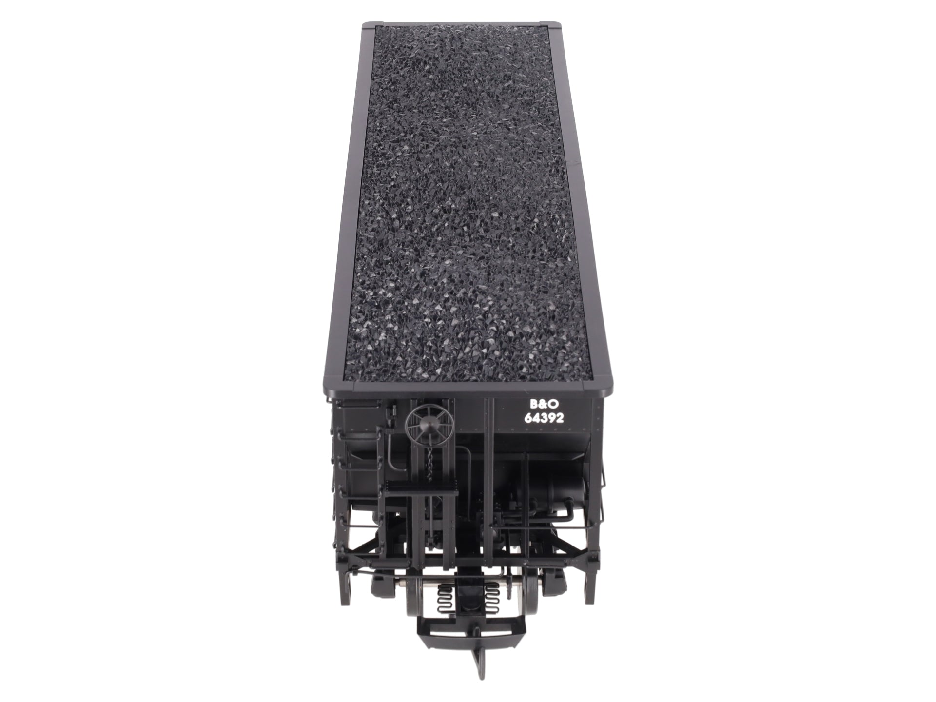 USA Trains R14023 G B&O 70-Ton 3-Bay Coal Hopper with Coal Load #64392 LN/Box