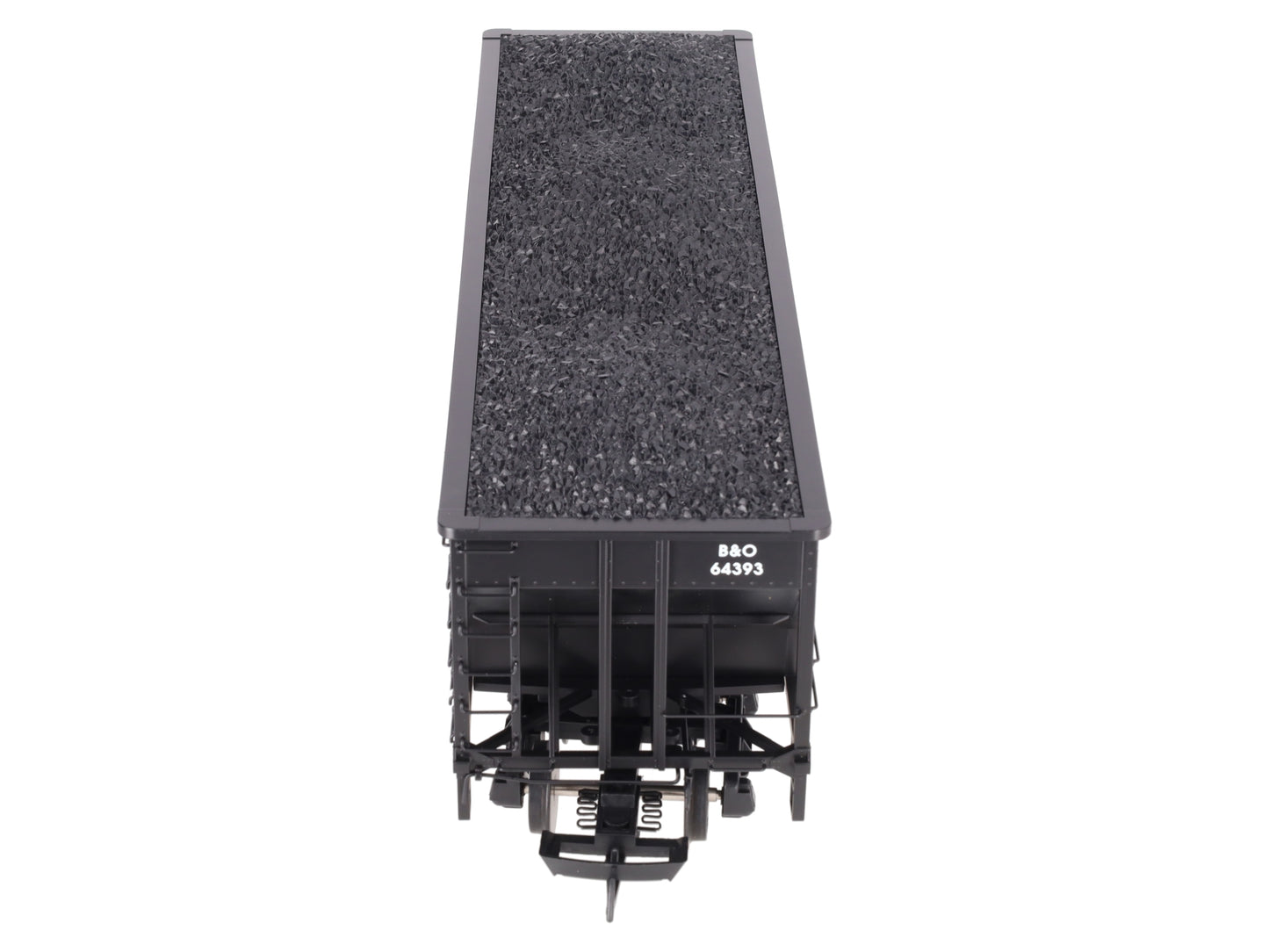 USA Trains R14023 G B&O 70-Ton 3-Bay Coal Hopper with Coal Load #64393 LN/Box