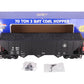 USA Trains R14023 G B&O 70-Ton 3-Bay Coal Hopper with Coal Load #64393 LN/Box