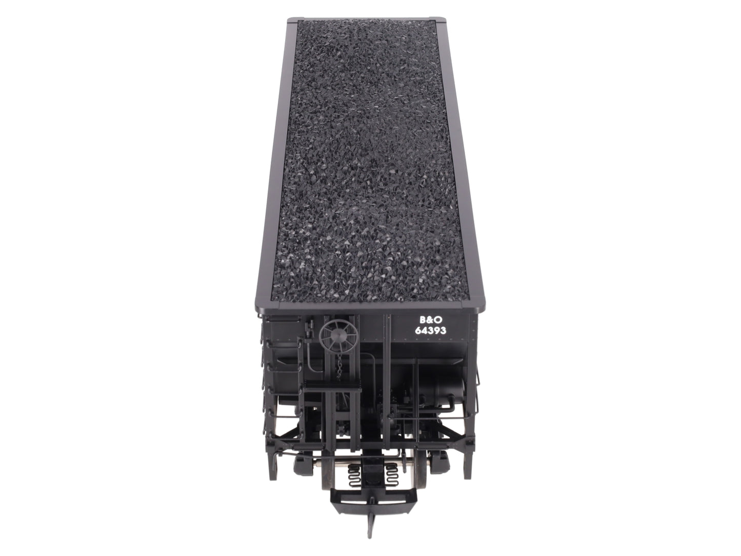 USA Trains R14023 G B&O 70-Ton 3-Bay Coal Hopper with Coal Load #64393 LN/Box