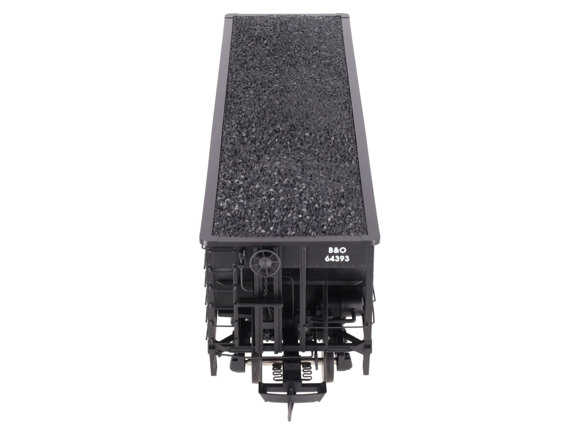 USA Trains R14023 G B&O 70-Ton 3-Bay Coal Hopper with Coal Load #64393 LN/Box