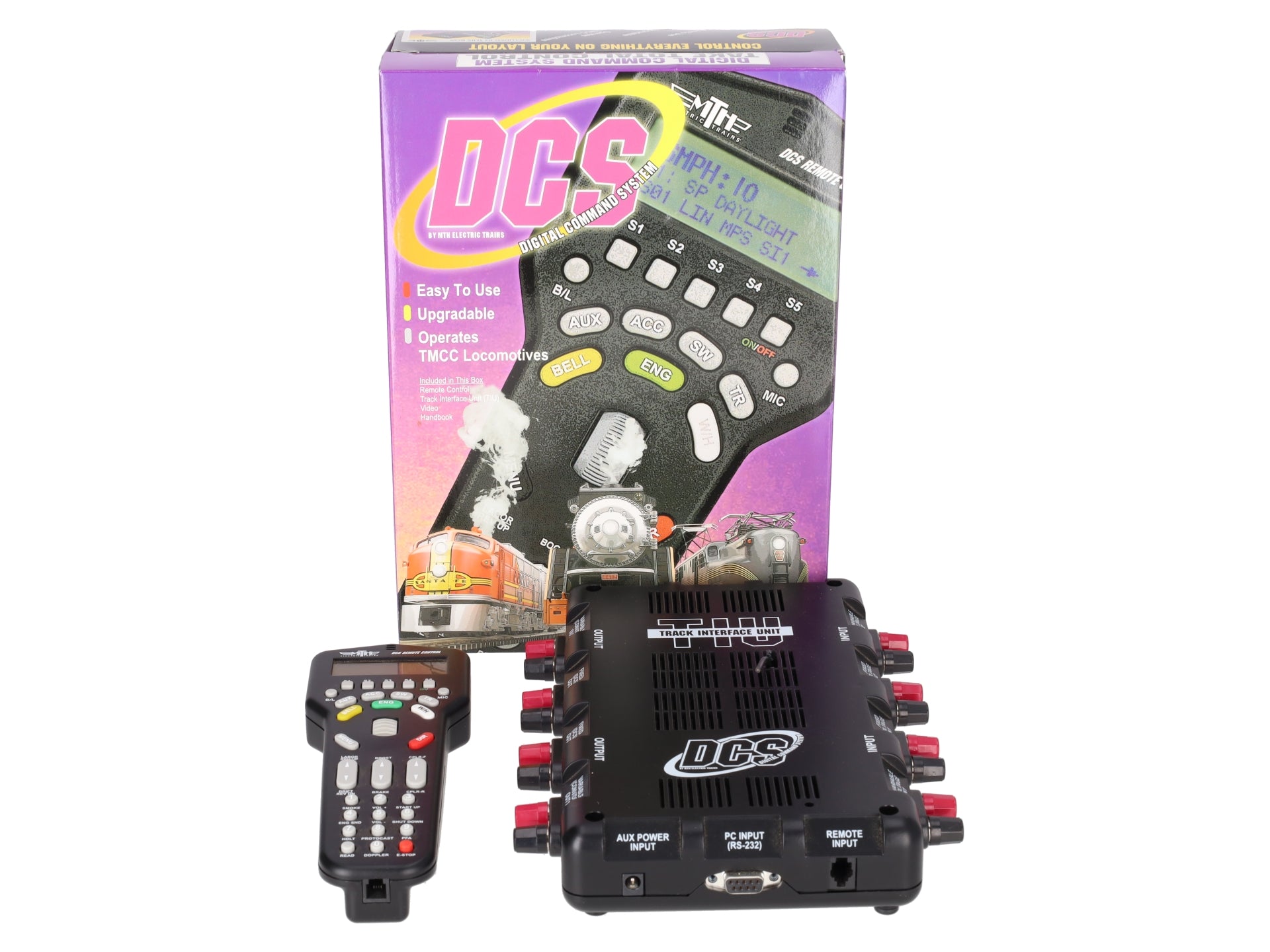 MTH 50-1001 O DCS Remote Control and DCS TIU Set EX/Box