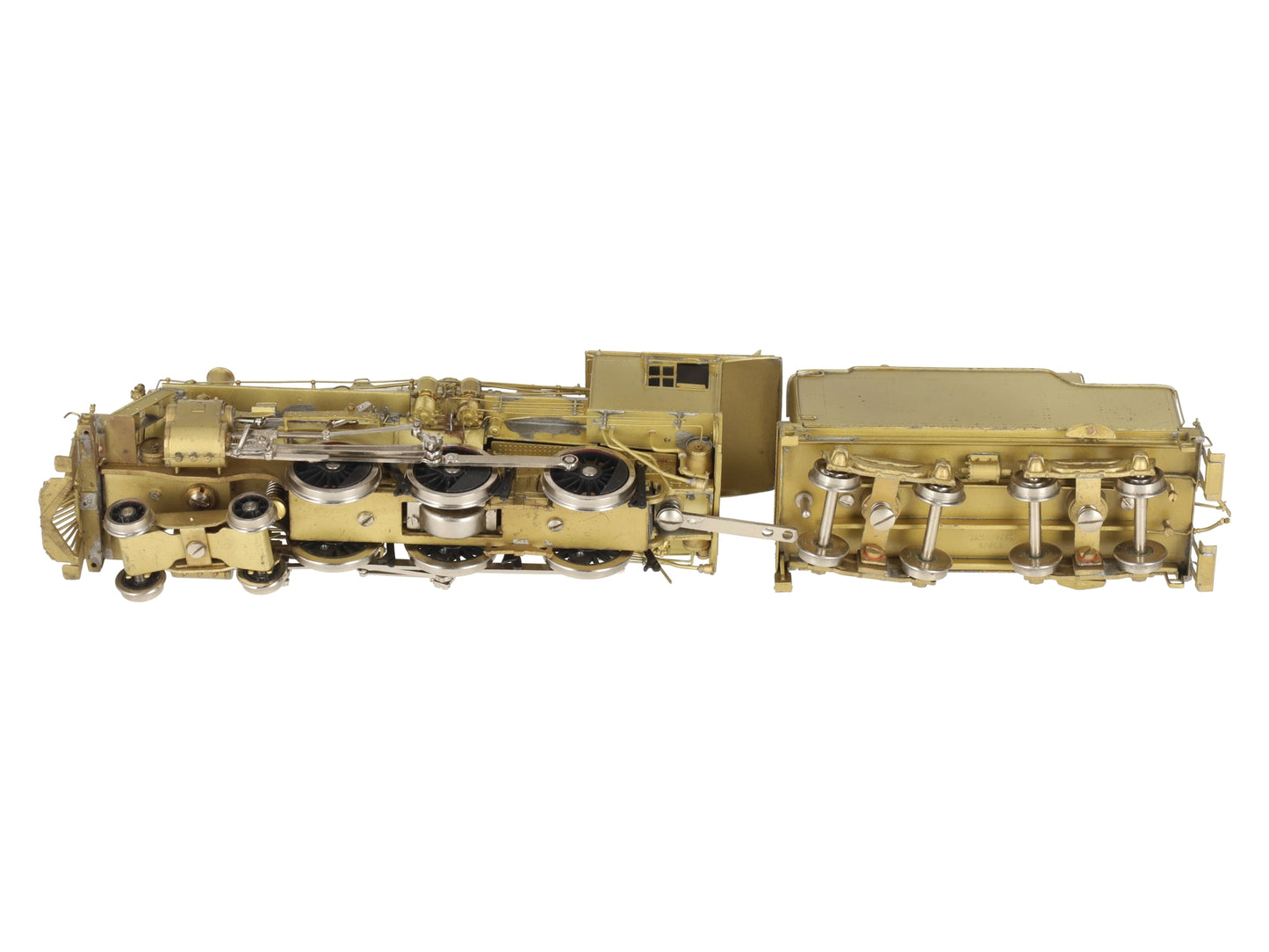 Van Hobbies H-6-G HO BRASS CNR H-6-g 4-6-0 Steam Locomotive & Tender- Unpainted EX/Box