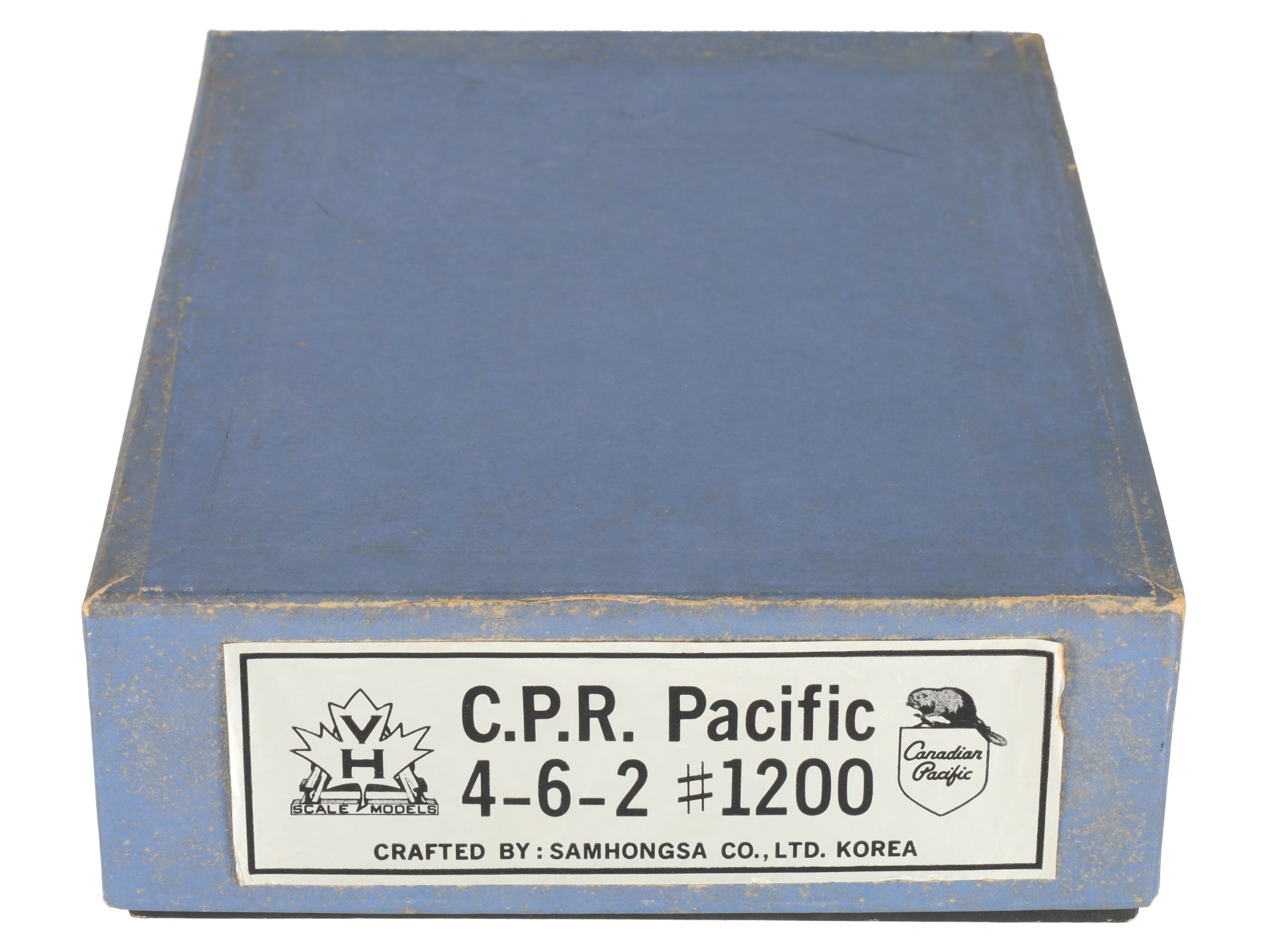 Van Hobbies HO BRASS CPR Pacific 4-6-2 Steam Loco & Tender #1200 - Unpainted EX/Box