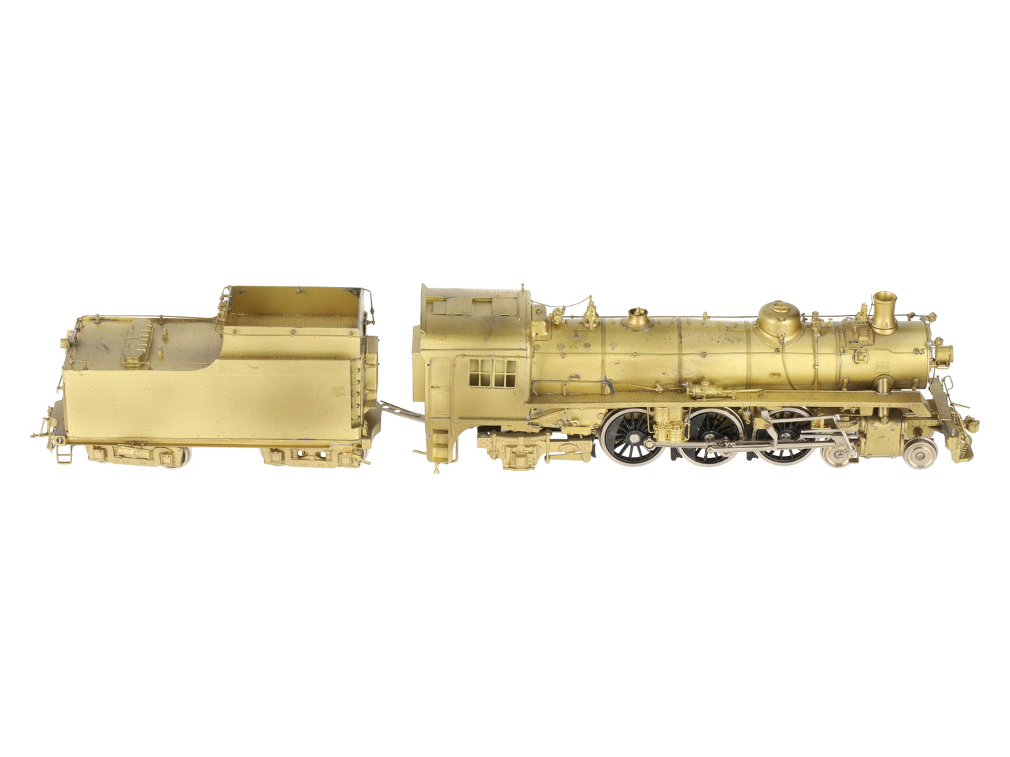 Van Hobbies HO BRASS CPR Pacific 4-6-2 Steam Loco & Tender #1200 - Unpainted EX/Box