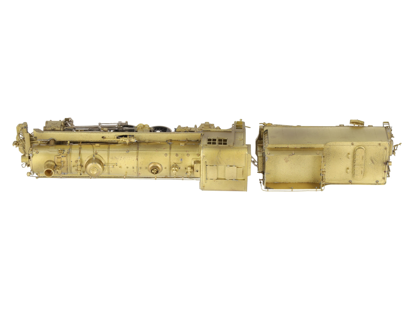 Van Hobbies HO BRASS CPR Pacific 4-6-2 Steam Loco & Tender #1200 - Unpainted EX/Box