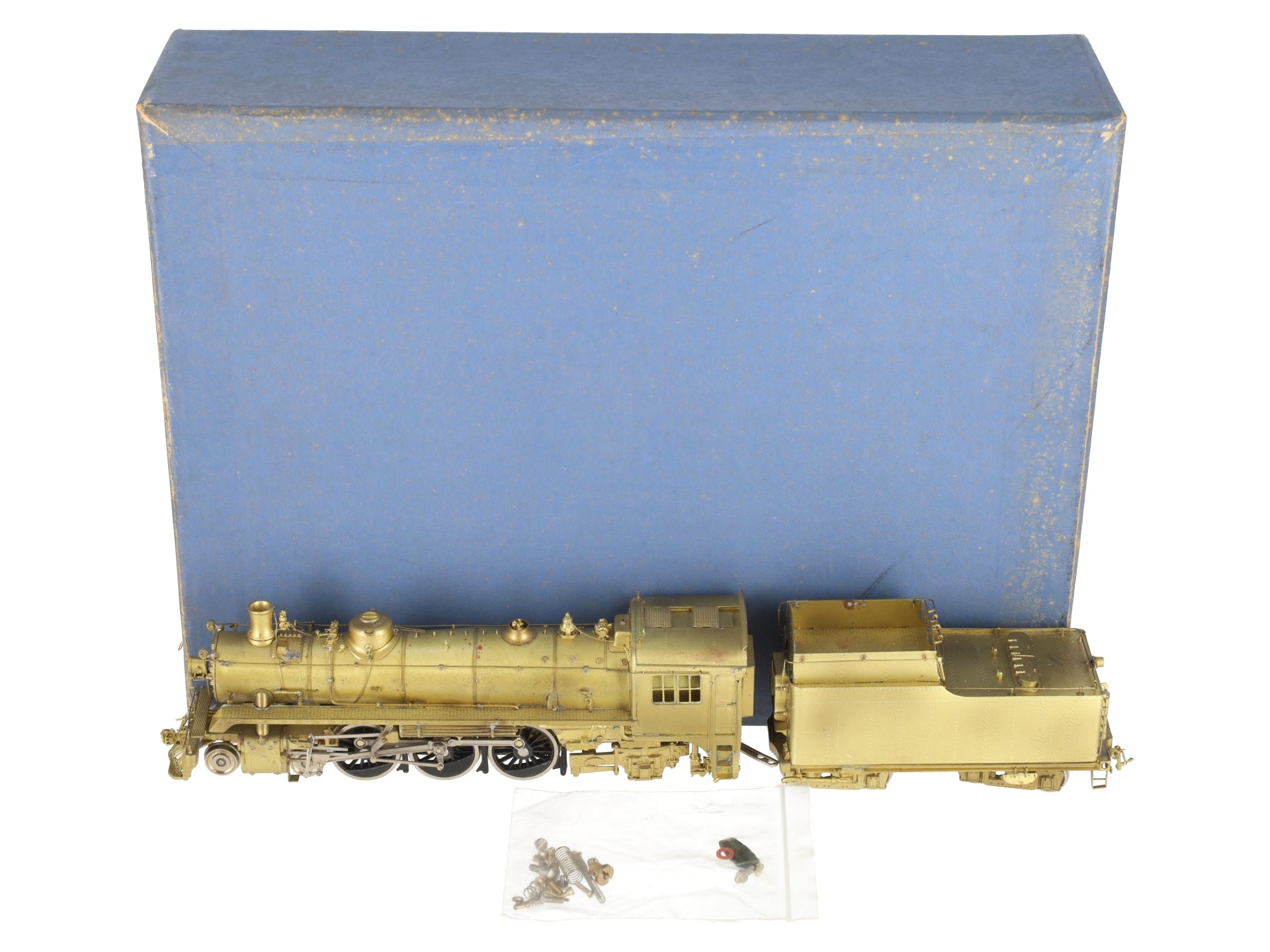 Van Hobbies HO BRASS CPR Pacific 4-6-2 Steam Loco & Tender #1200 - Unpainted EX/Box